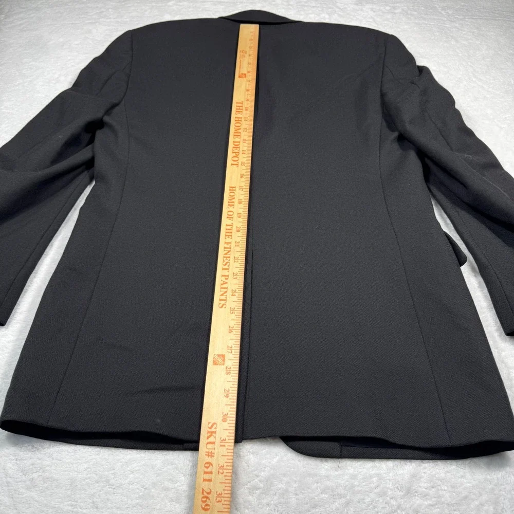 Jos A‎ Bank Signature Collection Blazer Men's 38R Black Wool Cashmere Sport Coat